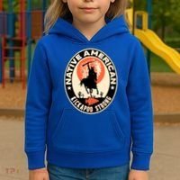 Kickapoo Tribe Native American Indian Pride Strong Gift Kids Hoodie thumb 3