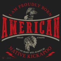Kickapoo Tribe Native American Indian Strong Pride Retro Cute Gift Golf Towel thumb 3
