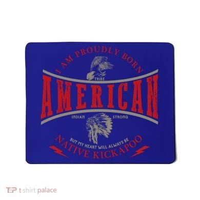 Kickapoo Tribe Native American Indian Strong Pride Retro Cute Gift Mousepad