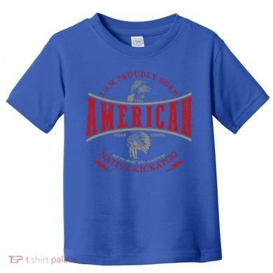 Kickapoo Tribe Native American Indian Strong Pride Retro Cute Gift Toddler T-Shirt