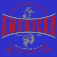 Kickapoo Tribe Native American Indian Strong Pride Retro Cute Gift Women's T-Shirt thumb 6