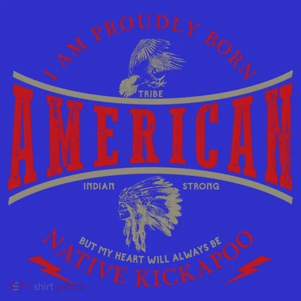 Kickapoo Tribe Native American Indian Strong Pride Retro Cute Gift Women's T-Shirt