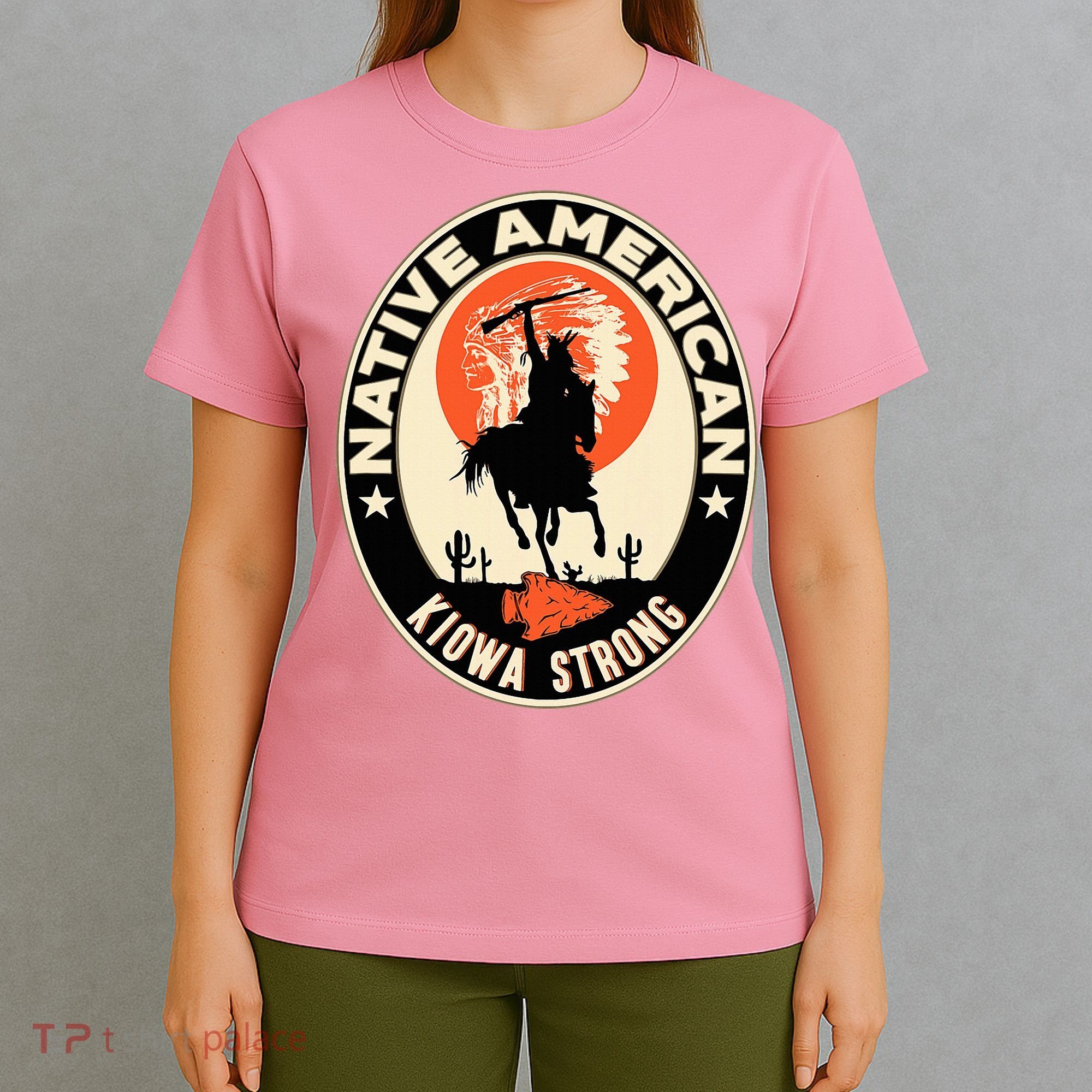 Kiowa Tribe Native American Indian Pride Strong T-Shirt