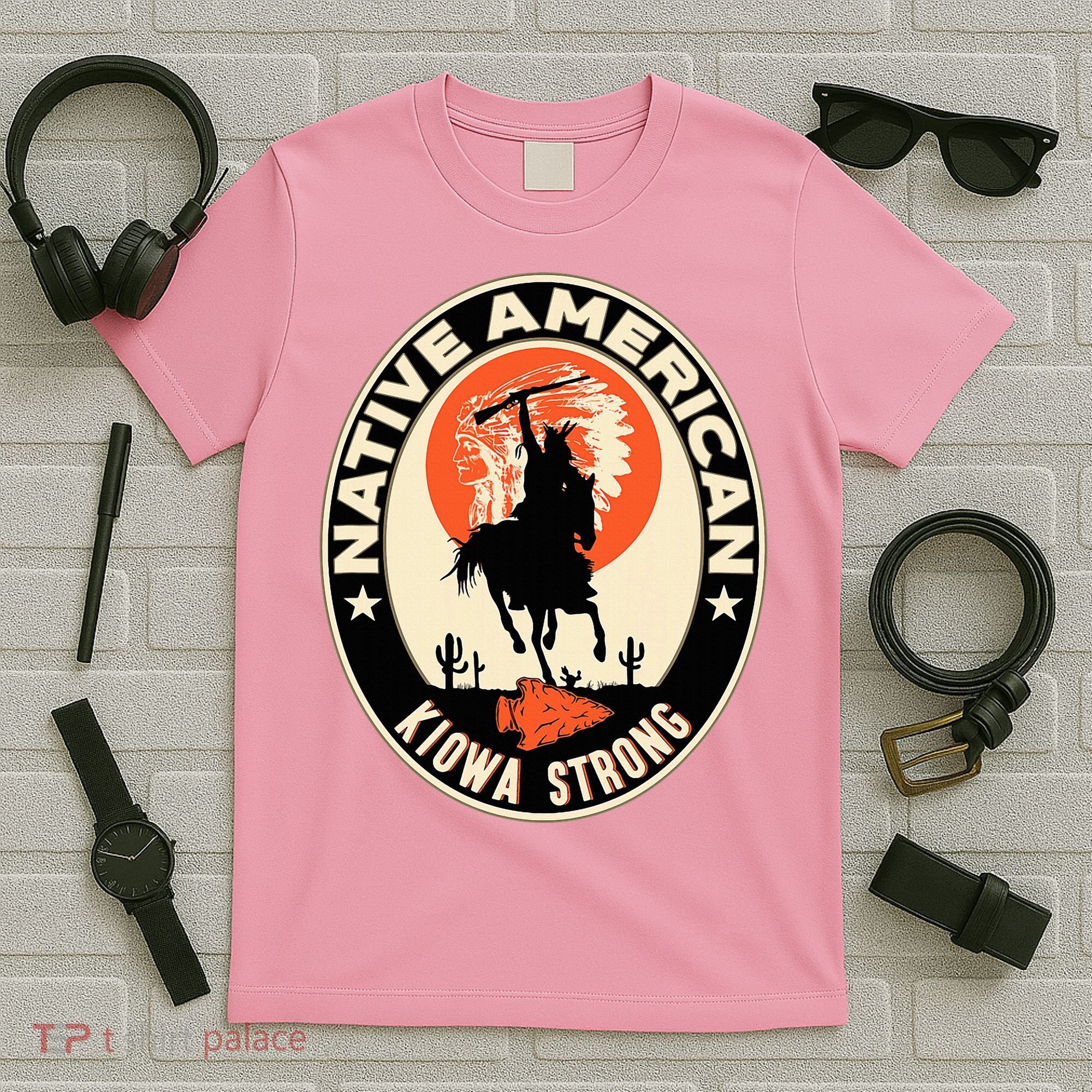 Kiowa Tribe Native American Indian Pride Strong T-Shirt