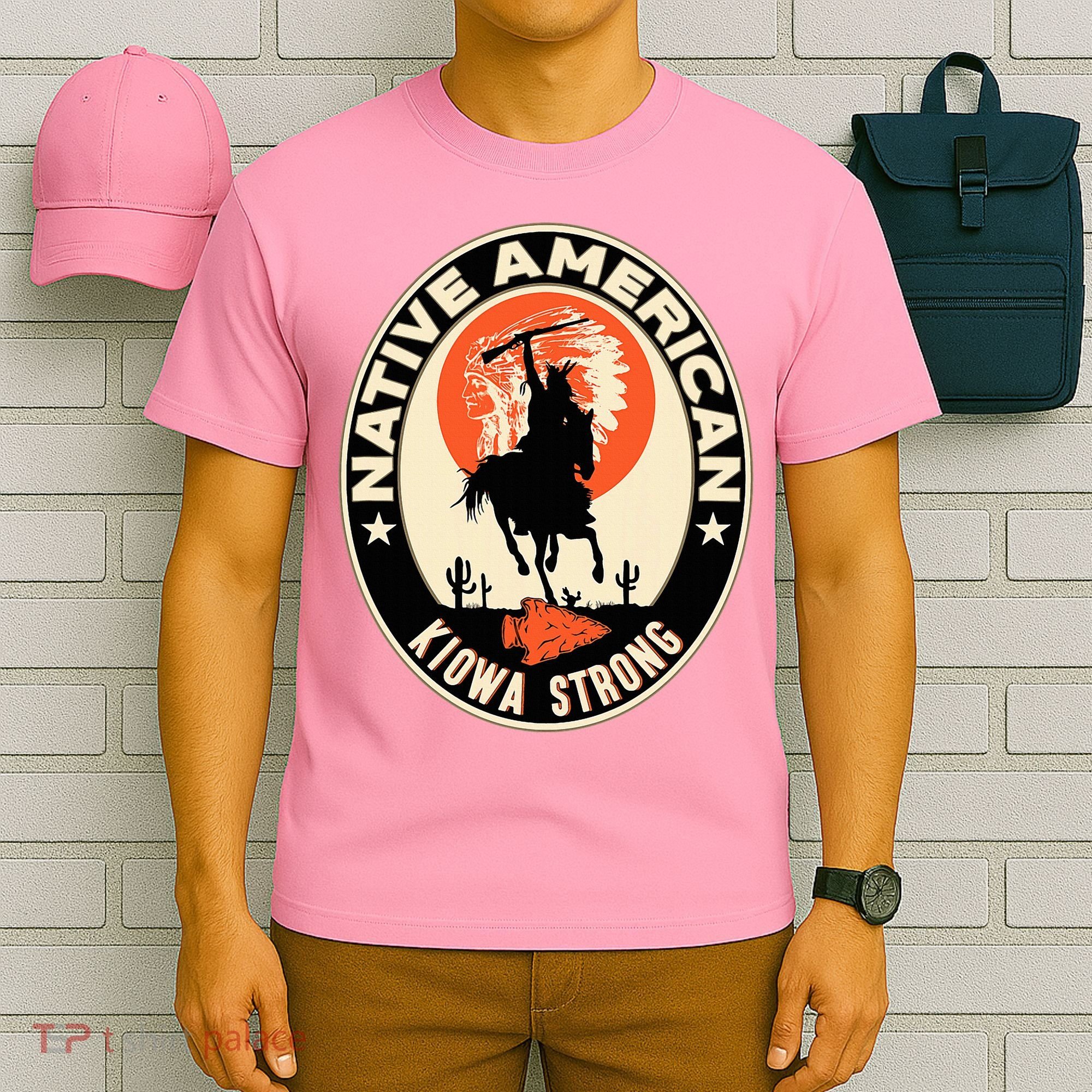 Kiowa Tribe Native American Indian Pride Strong T-Shirt