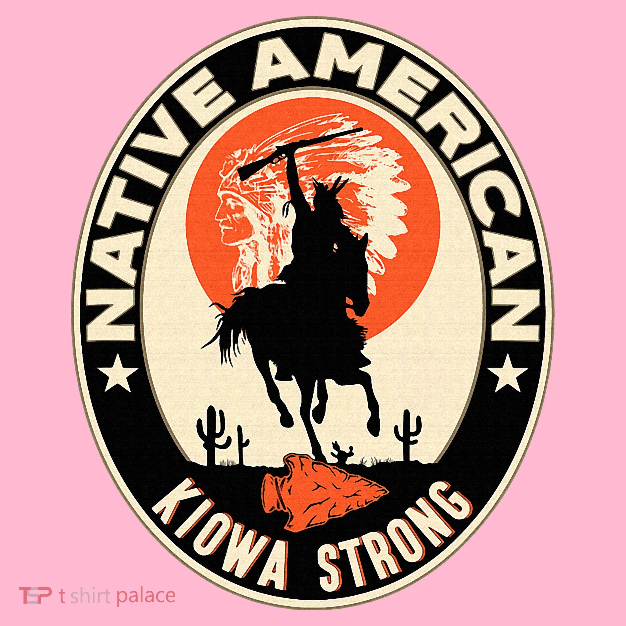 Kiowa Tribe Native American Indian Pride Strong Coaster