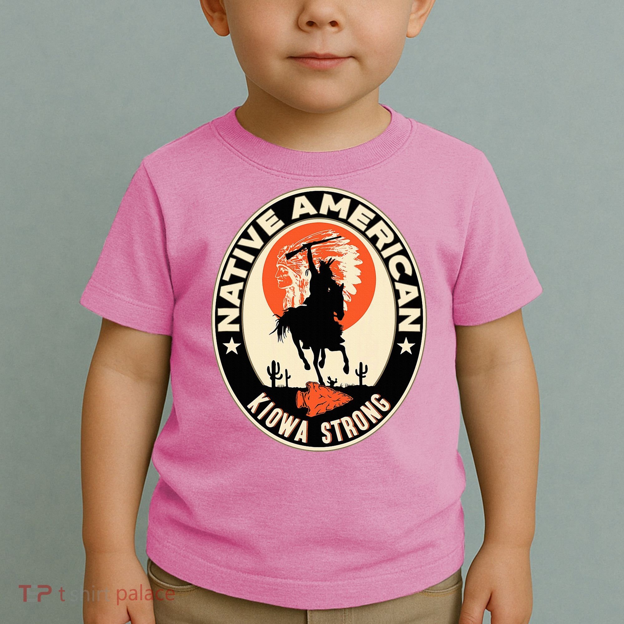 Kiowa Tribe Native American Indian Pride Strong Toddler T-Shirt