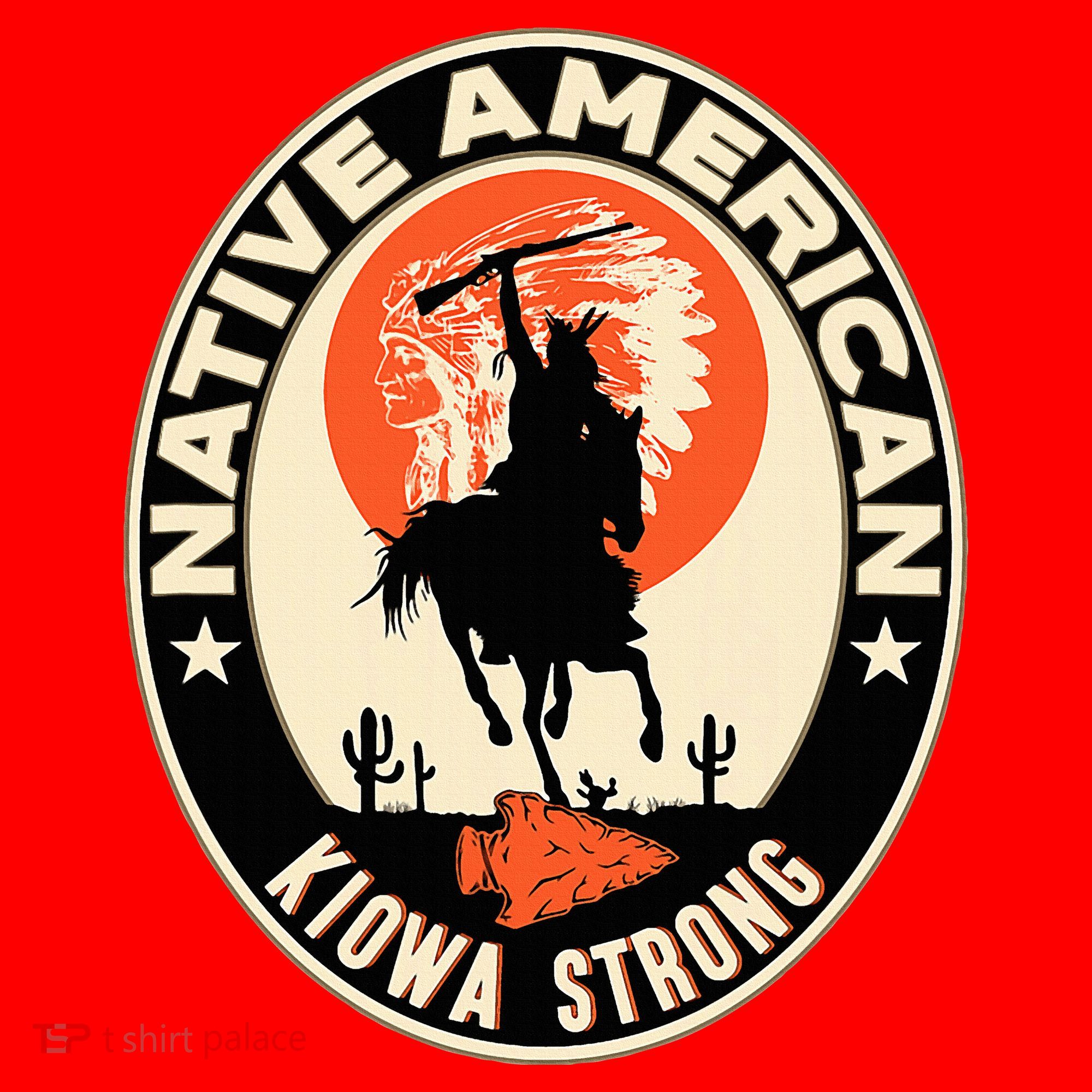 Kiowa Tribe Native American Indian Pride Strong Santa Hat
