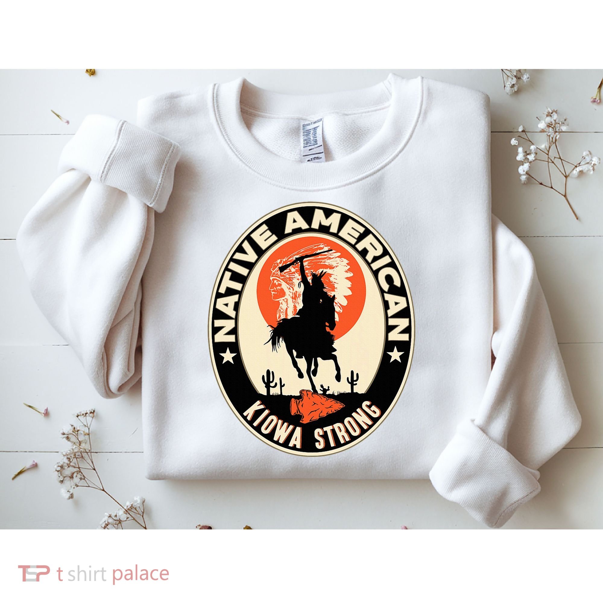 Kiowa Tribe Native American Indian Pride Strong Sweatshirt
