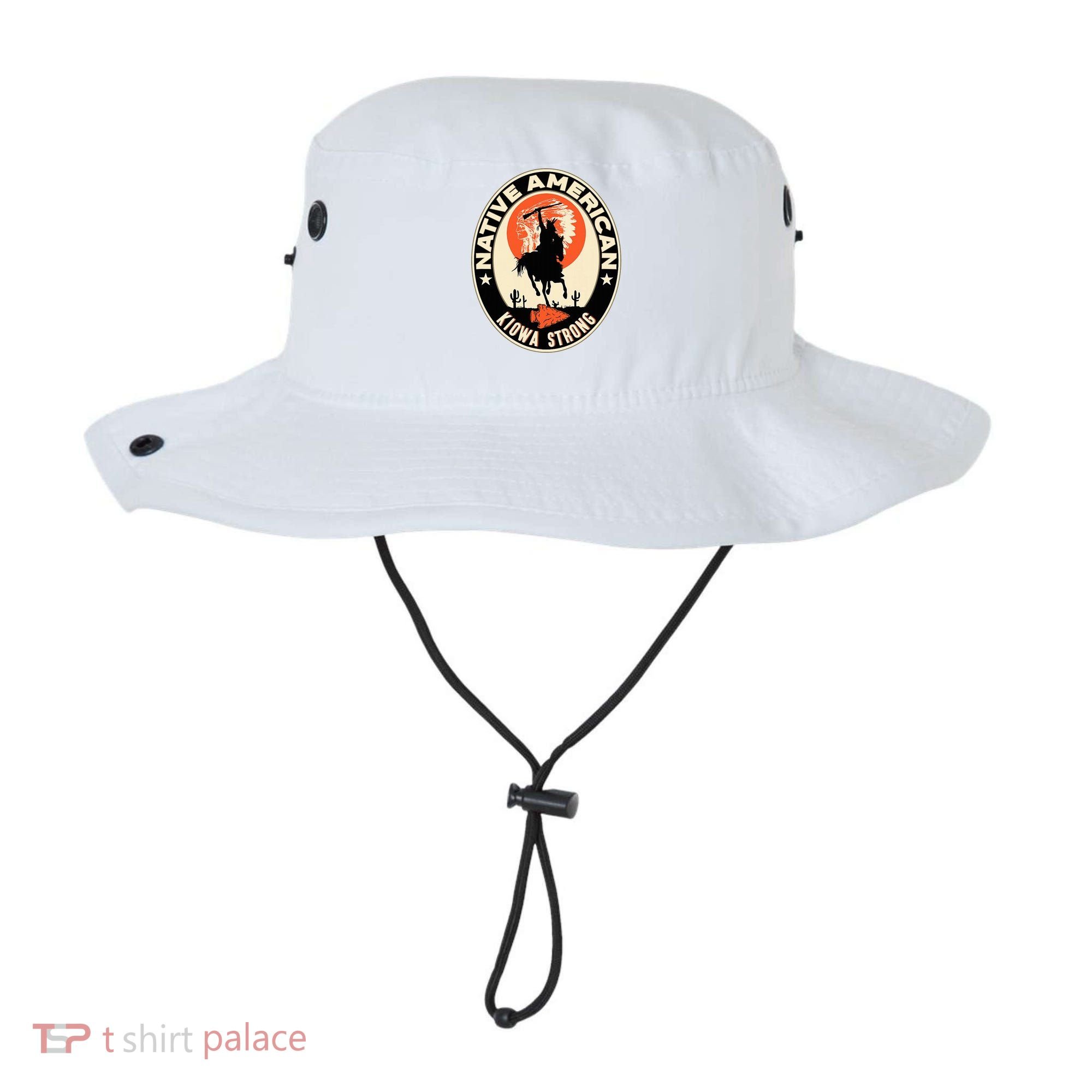 Kiowa Tribe Native American Indian Pride Strong Bucket Hat