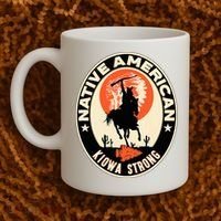 Kiowa Tribe Native American Indian Pride Strong Coffee Mug thumb 2