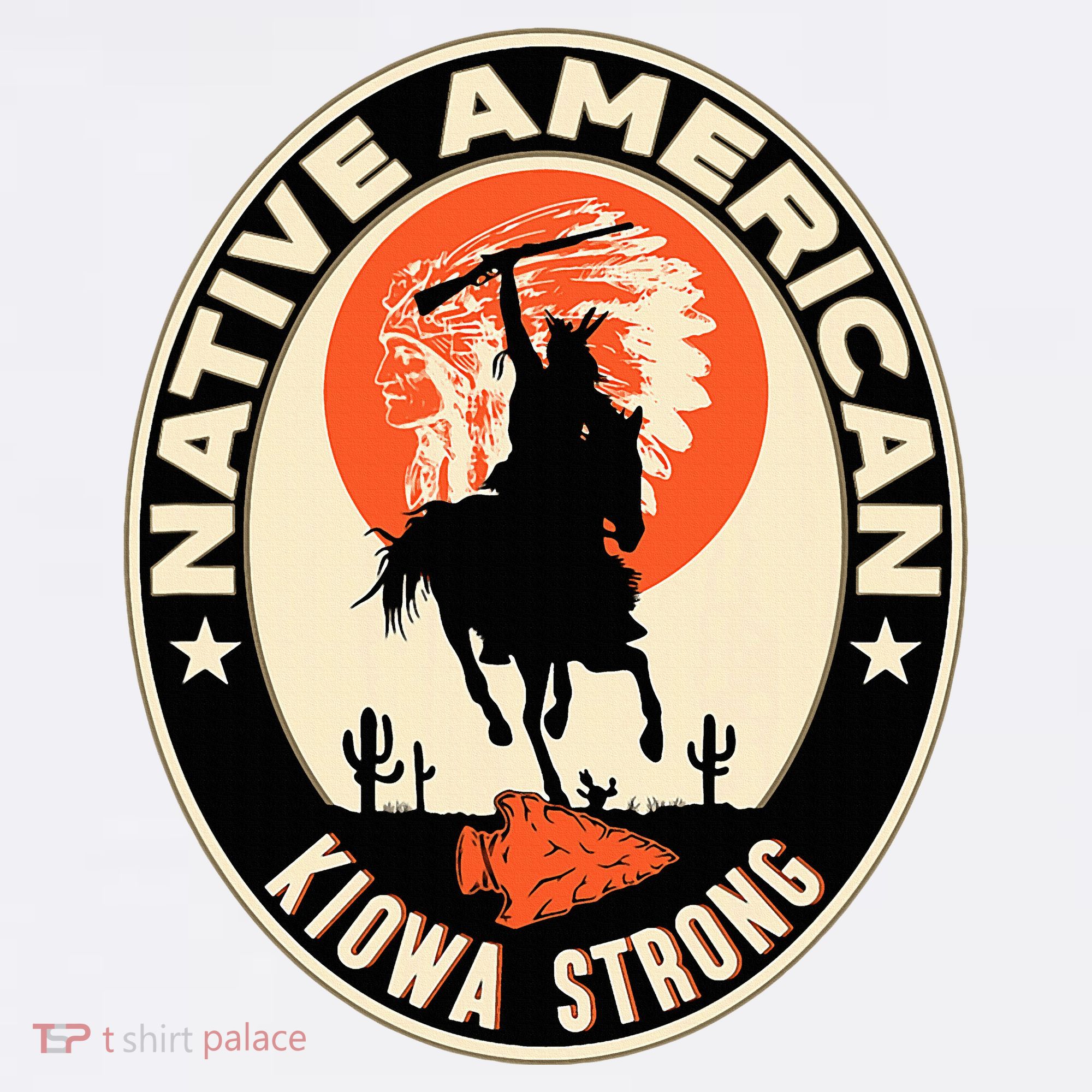 Kiowa Tribe Native American Indian Pride Strong Women's Hoodie