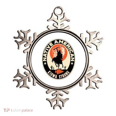 Kiowa Tribe Native American Indian Pride Strong Ornament
