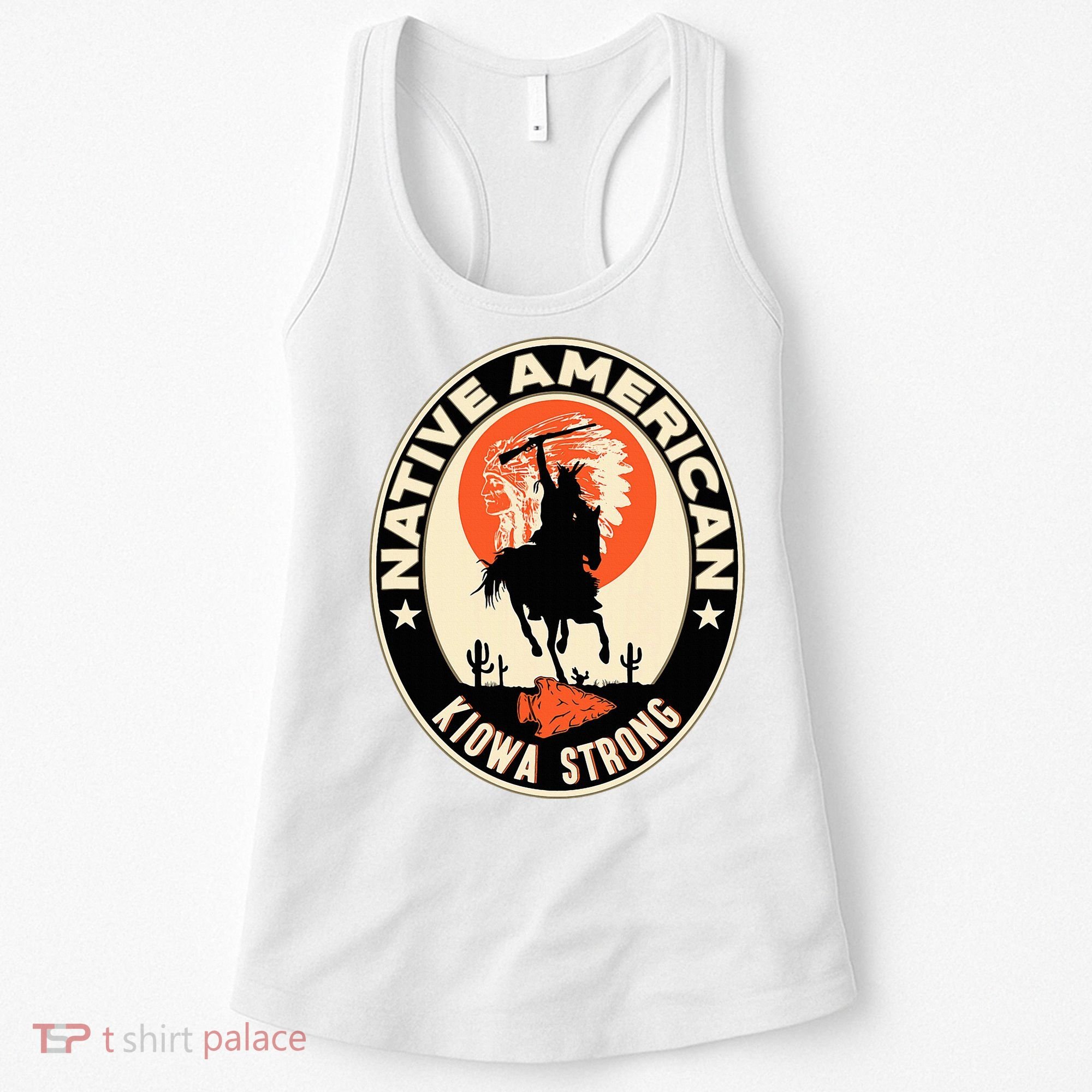 Kiowa Tribe Native American Indian Pride Strong Women's Tank Top
