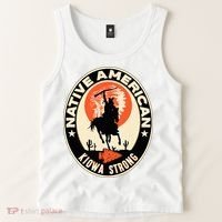 Kiowa Tribe Native American Indian Pride Strong Tank Top thumb 2