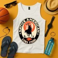 Kiowa Tribe Native American Indian Pride Strong Tank Top thumb 4