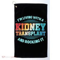 Kidney Transplant Organ Donor Transplantation Recipient Golf Towel thumb 0