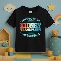 Kidney Transplant Organ Donor Transplantation Recipient Toddler T-Shirt thumb 3