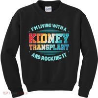 Kidney Transplant Organ Donor Transplantation Recipient Kids Sweatshirt thumb 0