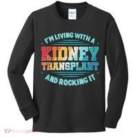 Kidney Transplant Organ Donor Transplantation Recipient Kids Long Sleeve Shirt thumb 0