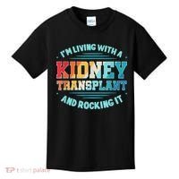 Kidney Transplant Organ Donor Transplantation Recipient Kids T-Shirt thumb 0