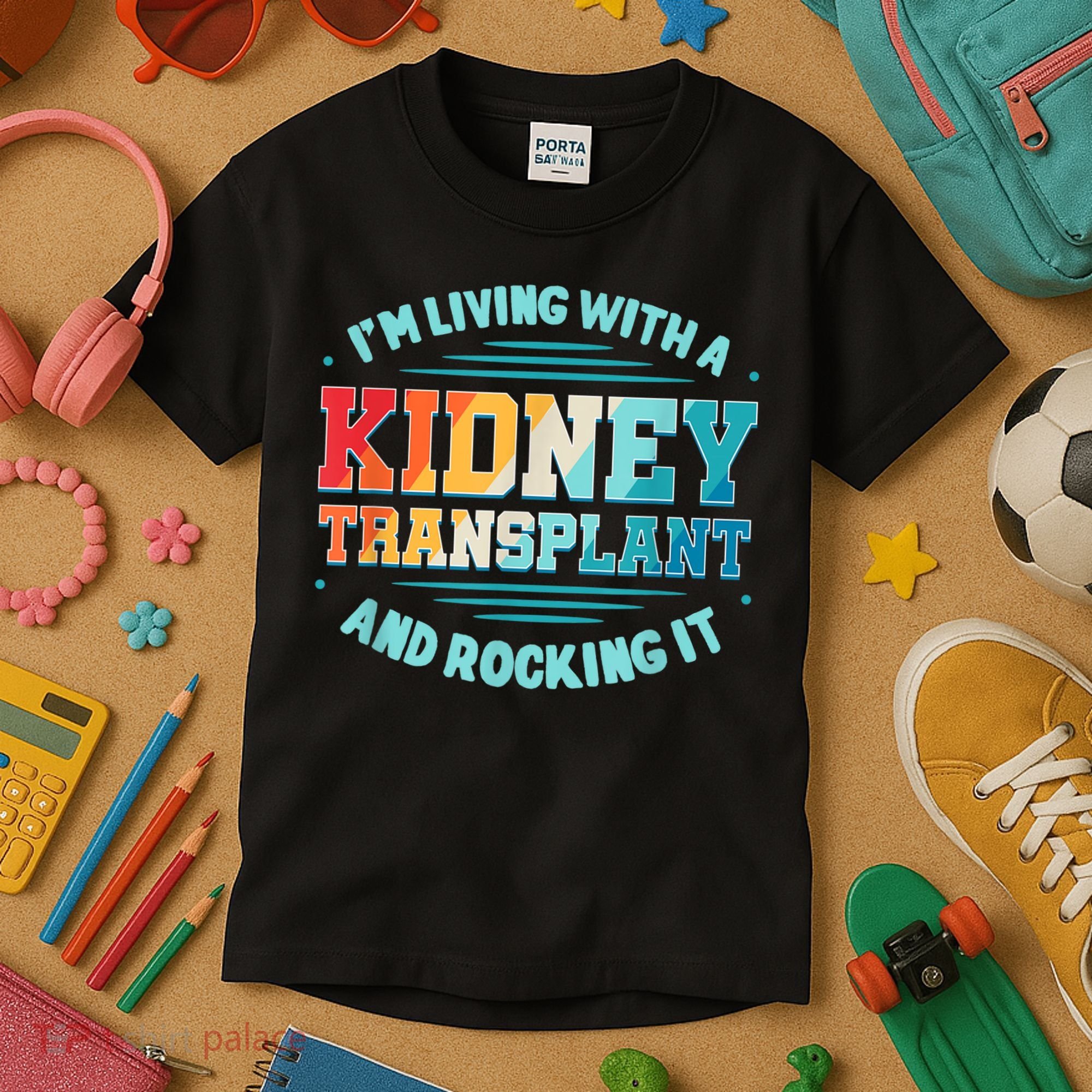 Kidney Transplant Organ Donor Transplantation Recipient Kids T-Shirt