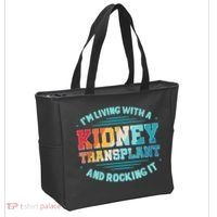 Kidney Transplant Organ Donor Transplantation Recipient Tote Bag thumb 2