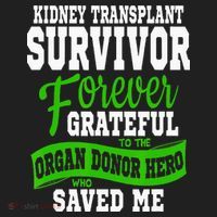 Kidney Transplant Organ Recipient Survivor Gift Golf Towel thumb 3