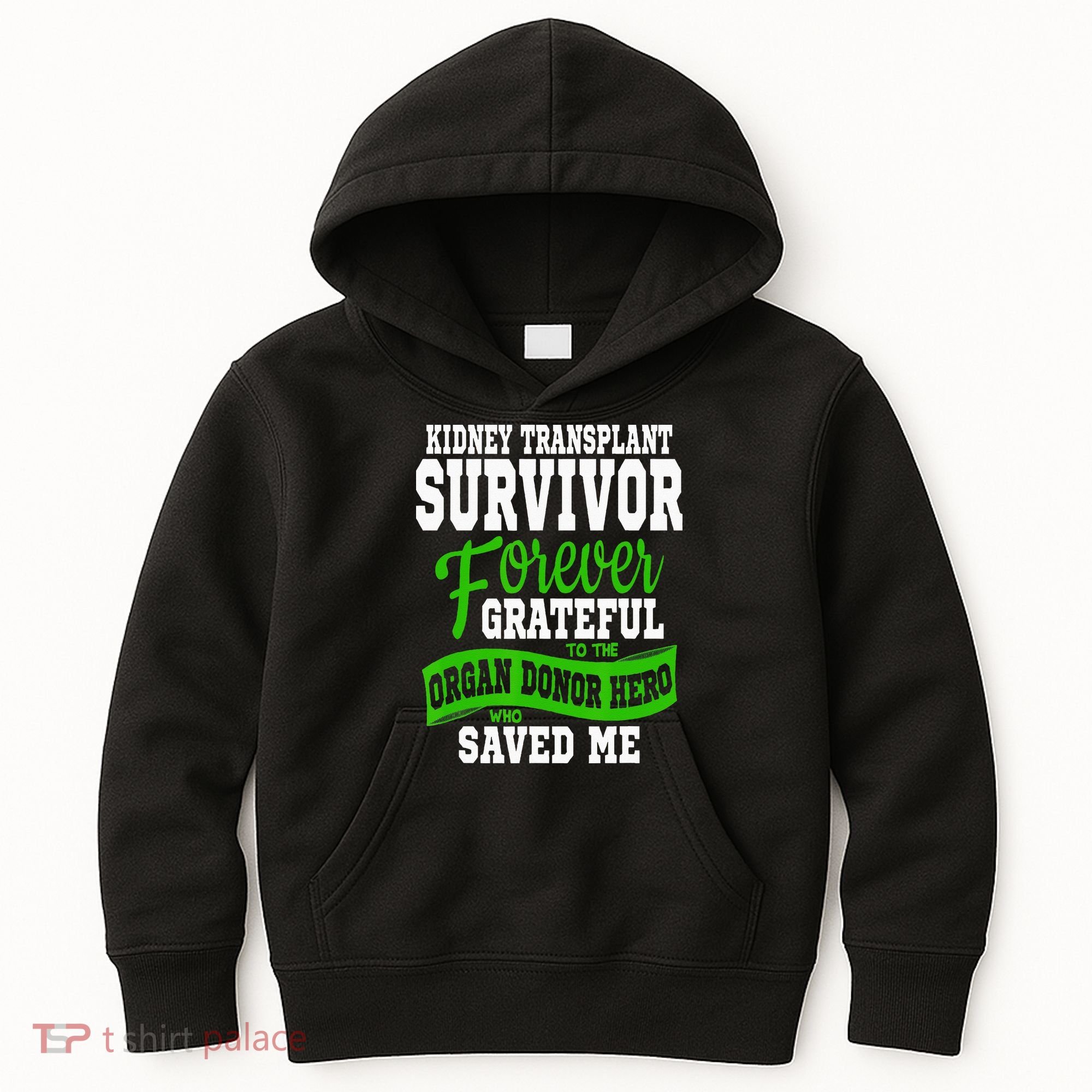 Kidney Transplant Organ Recipient Survivor Gift Kids Hoodie