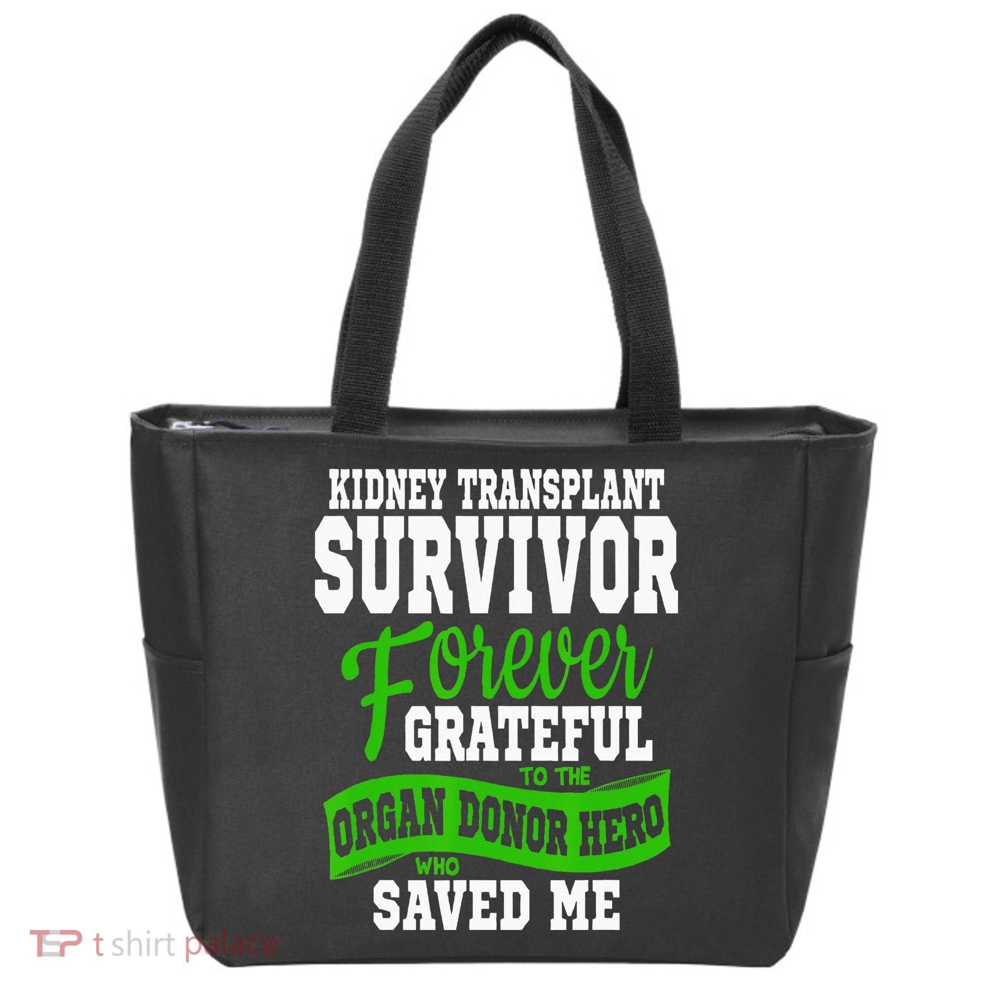 Kidney Transplant Organ Recipient Survivor Gift Tote Bag