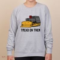 Killdozer Tread On Them Modified Bulldozer Tank Women's Sweatshirt thumb 0