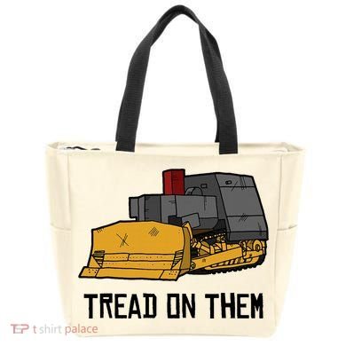 Killdozer Tread On Them Modified Bulldozer Tank Tote Bag