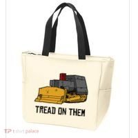 Killdozer Tread On Them Modified Bulldozer Tank Tote Bag thumb 3