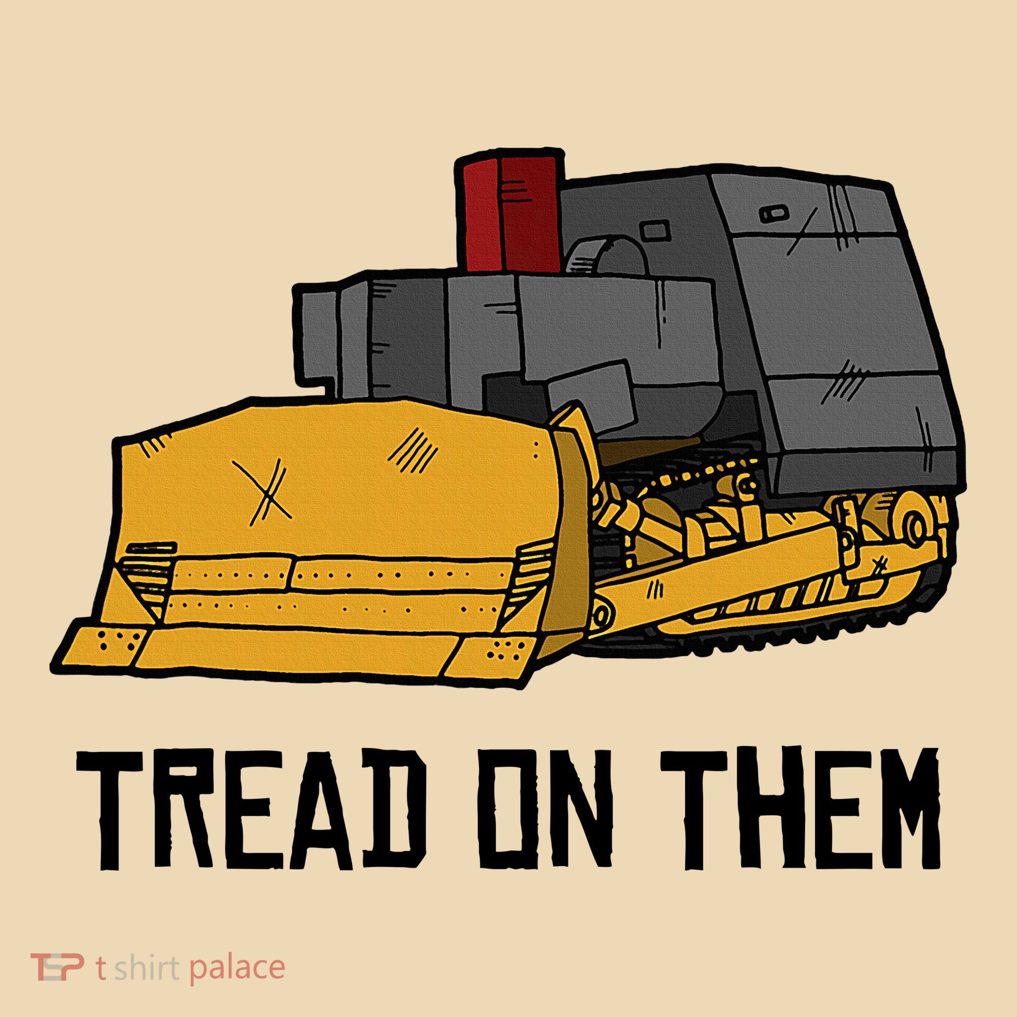 Killdozer Tread On Them Modified Bulldozer Tank Tote Bag