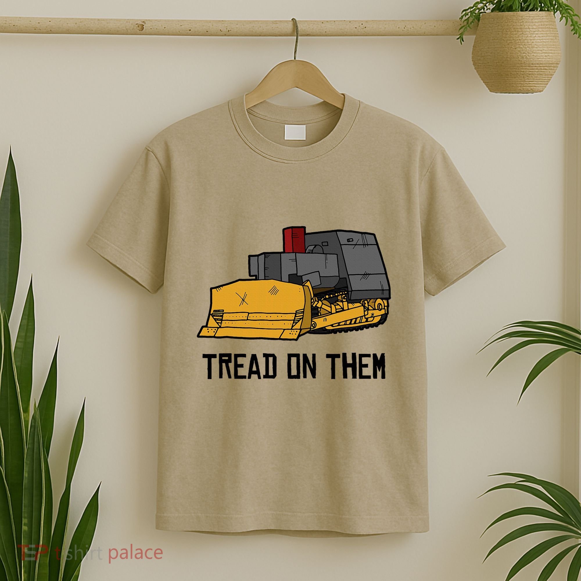Killdozer Tread On Them Modified Bulldozer Tank T-Shirt