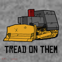 Killdozer Tread On Them Modified Bulldozer Tank Toddler Hoodie thumb 2