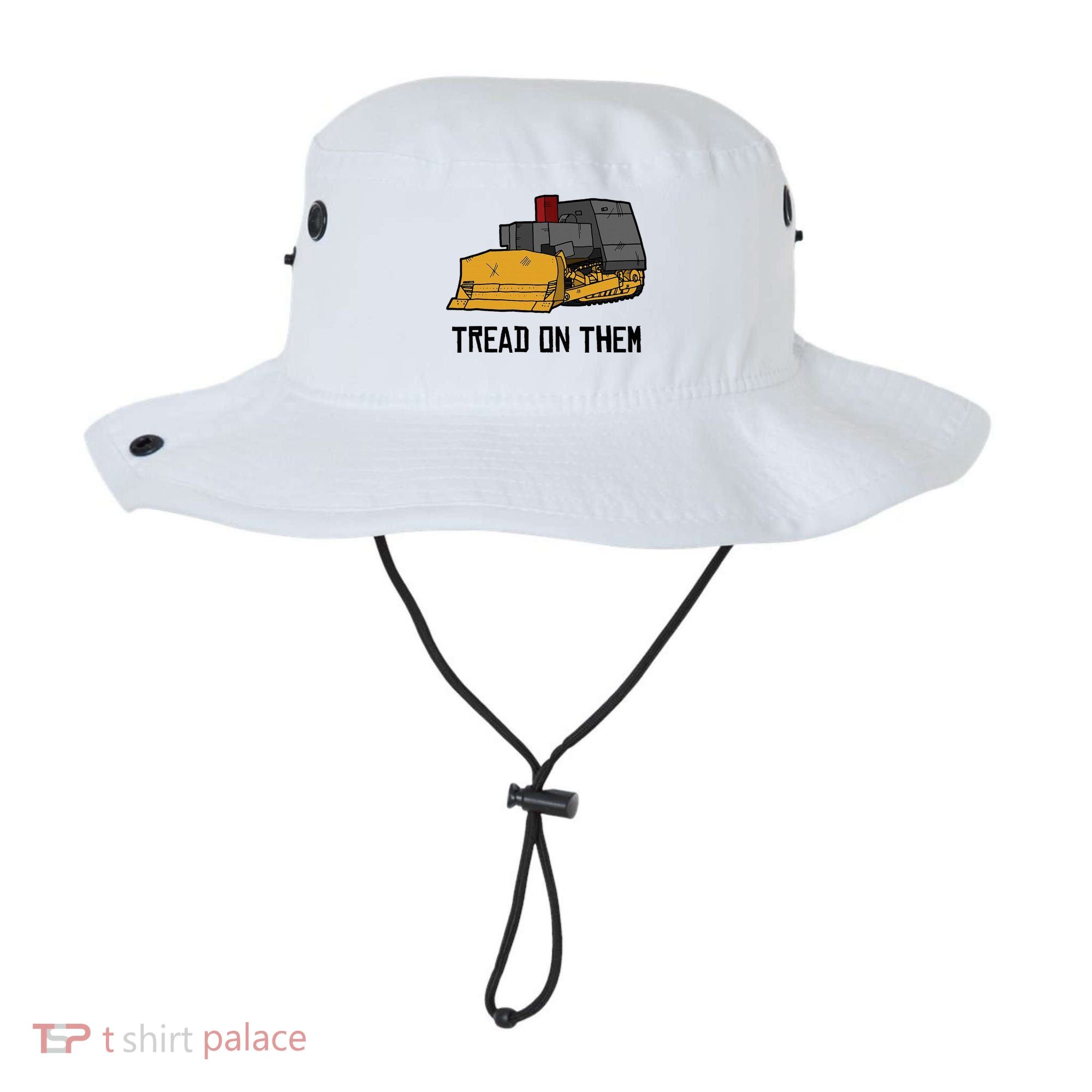 Killdozer Tread On Them Modified Bulldozer Tank Bucket Hat