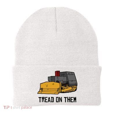Killdozer Tread On Them Modified Bulldozer Tank Beanie