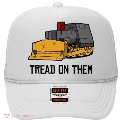 Killdozer Tread On Them Modified Bulldozer Tank Hat