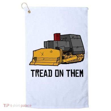 Killdozer Tread On Them Modified Bulldozer Tank Golf Towel