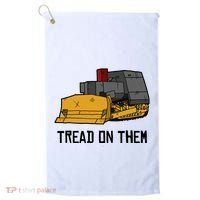 Killdozer Tread On Them Modified Bulldozer Tank Golf Towel thumb 0