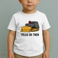 Killdozer Tread On Them Modified Bulldozer Tank Toddler T-Shirt thumb 2