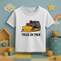 Killdozer Tread On Them Modified Bulldozer Tank Toddler T-Shirt thumb 3