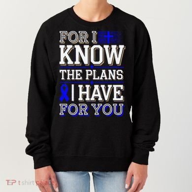Know The Plans For You Juvenile Arthritis Awareness Women's Sweatshirt