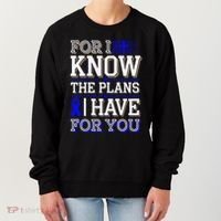 Know The Plans For You Juvenile Arthritis Awareness Women's Sweatshirt thumb 0