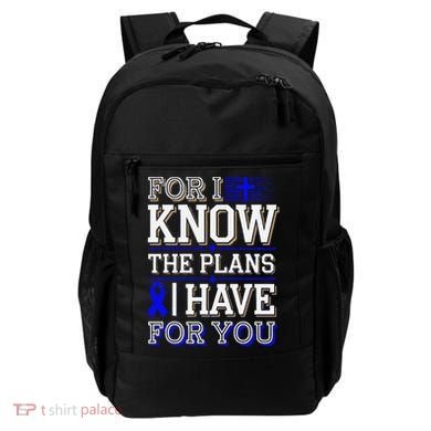 Know The Plans For You Juvenile Arthritis Awareness Backpack