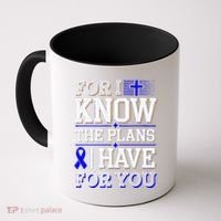 Know The Plans For You Juvenile Arthritis Awareness Coffee Mug thumb 0