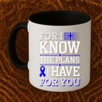 Know The Plans For You Juvenile Arthritis Awareness Coffee Mug thumb 2