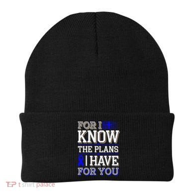 Know The Plans For You Juvenile Arthritis Awareness Beanie