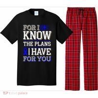 Know The Plans For You Juvenile Arthritis Awareness Pajama Set thumb 0